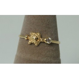 Anillo oro infantil